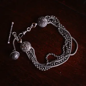 Victorian Silver Albertina Chain