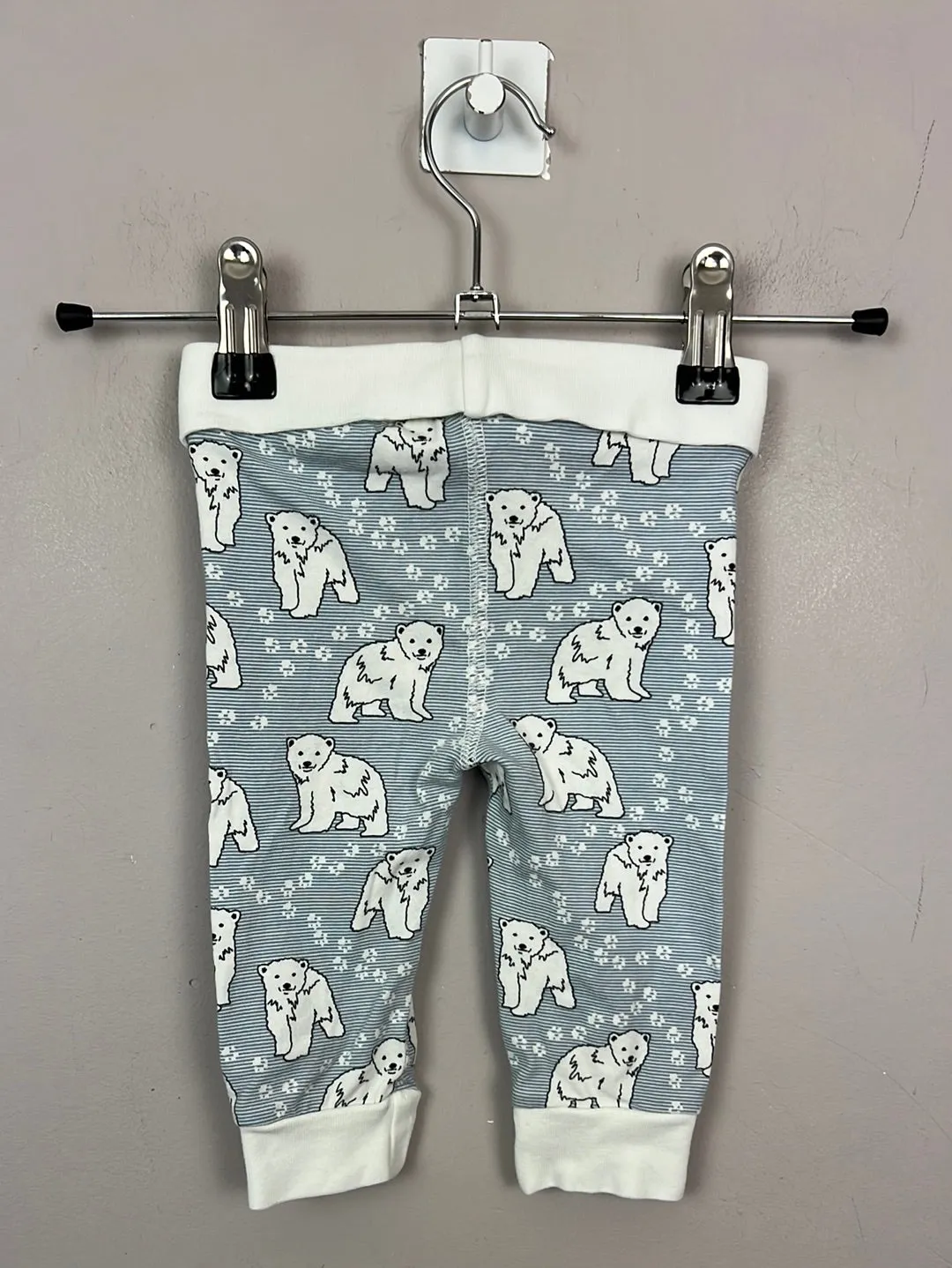 Villervalla Polar Bear Pants 3-6m
