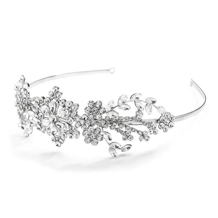 Vintage Art Deco Crystal Headband