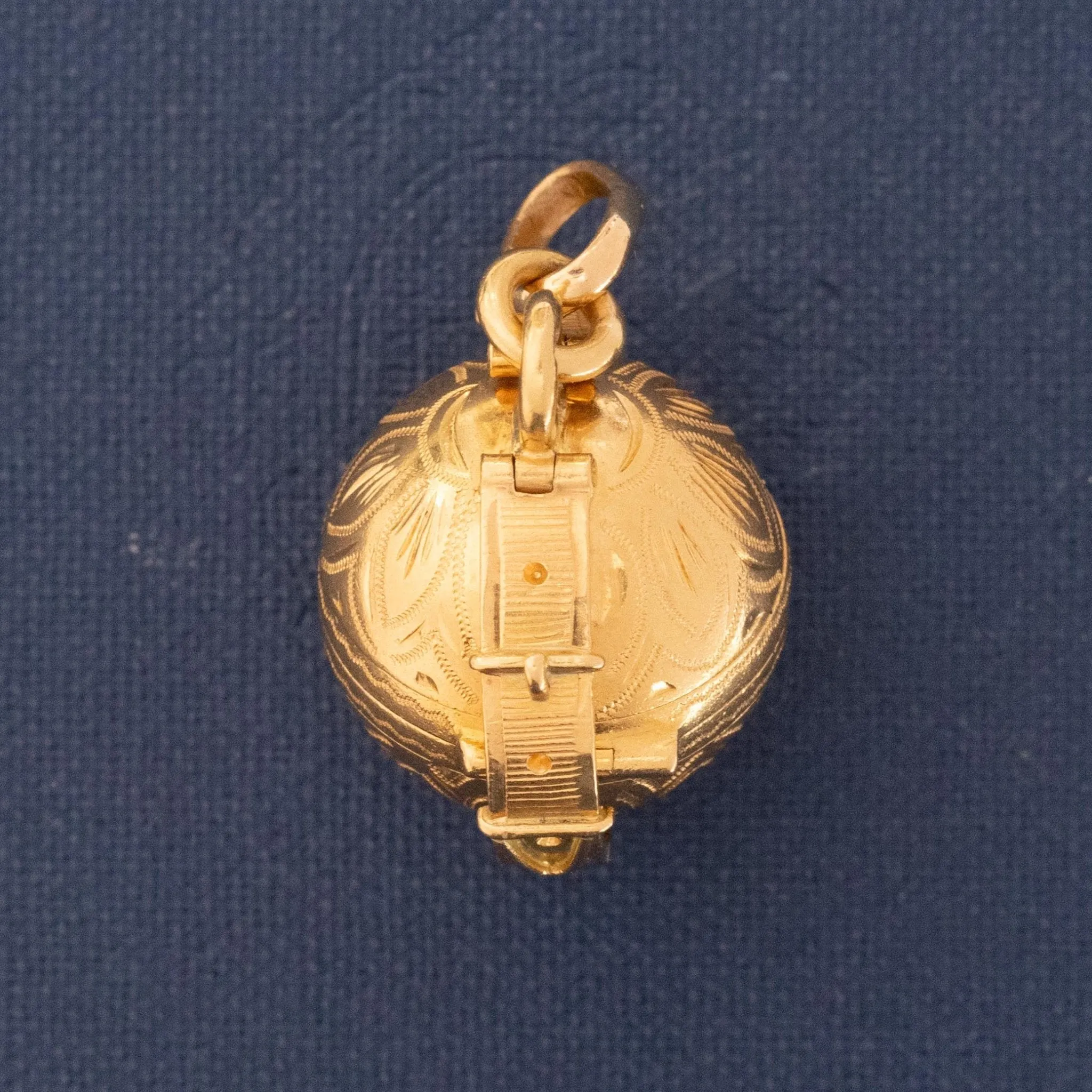 Vintage Orb Locket Pendant