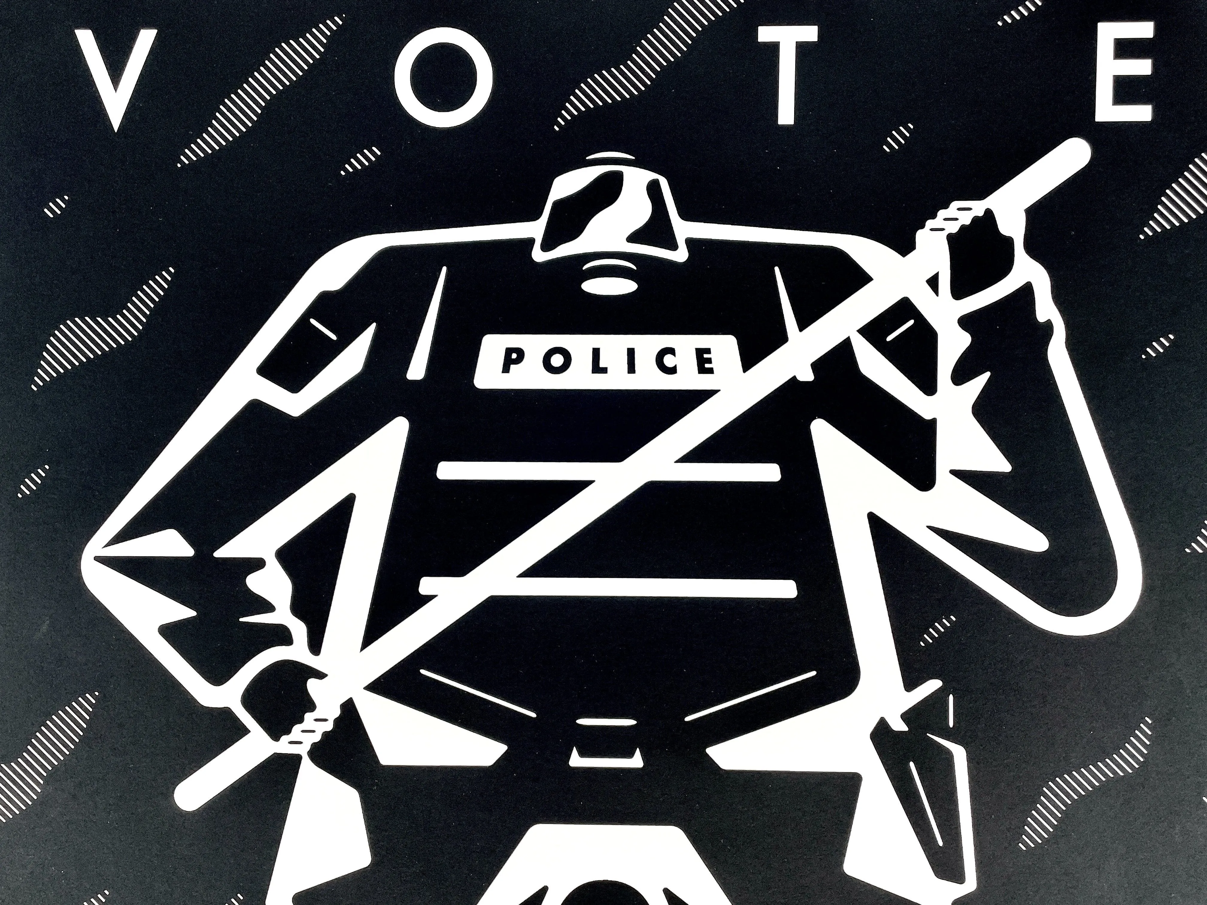 Vote II (Black/White)