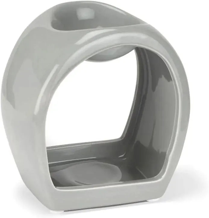 Wax Oil Warmer Grey Round Orb - 2 Pack - Ideal Gift