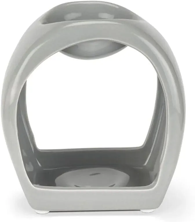 Wax Oil Warmer Grey Round Orb - 2 Pack - Ideal Gift