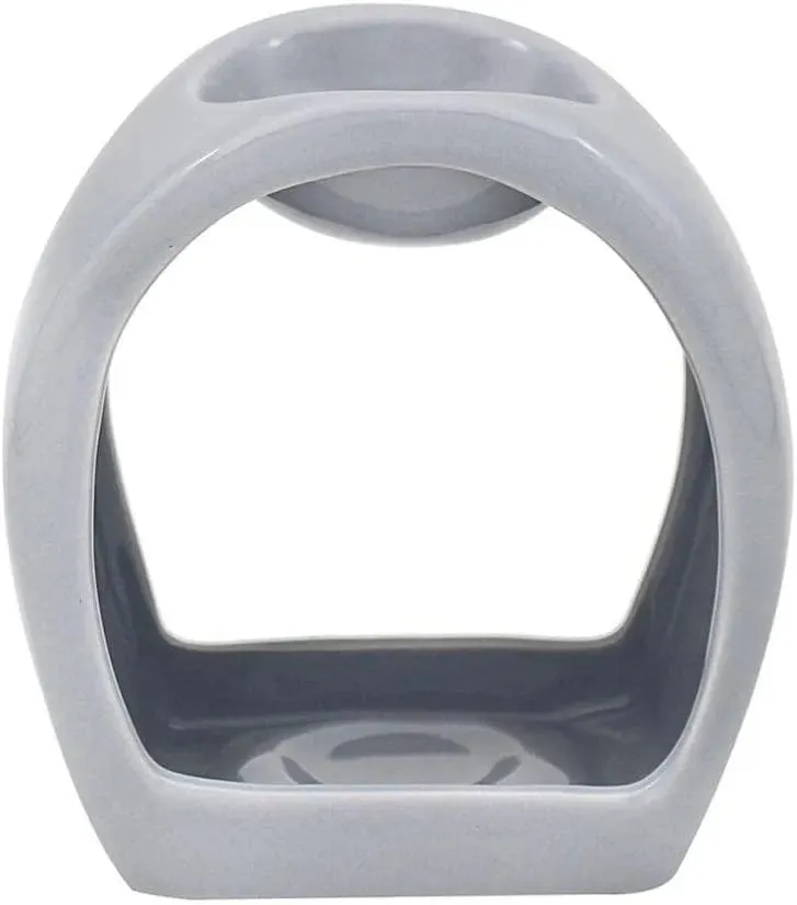 Wax Oil Warmer Grey Round Orb - 2 Pack - Ideal Gift