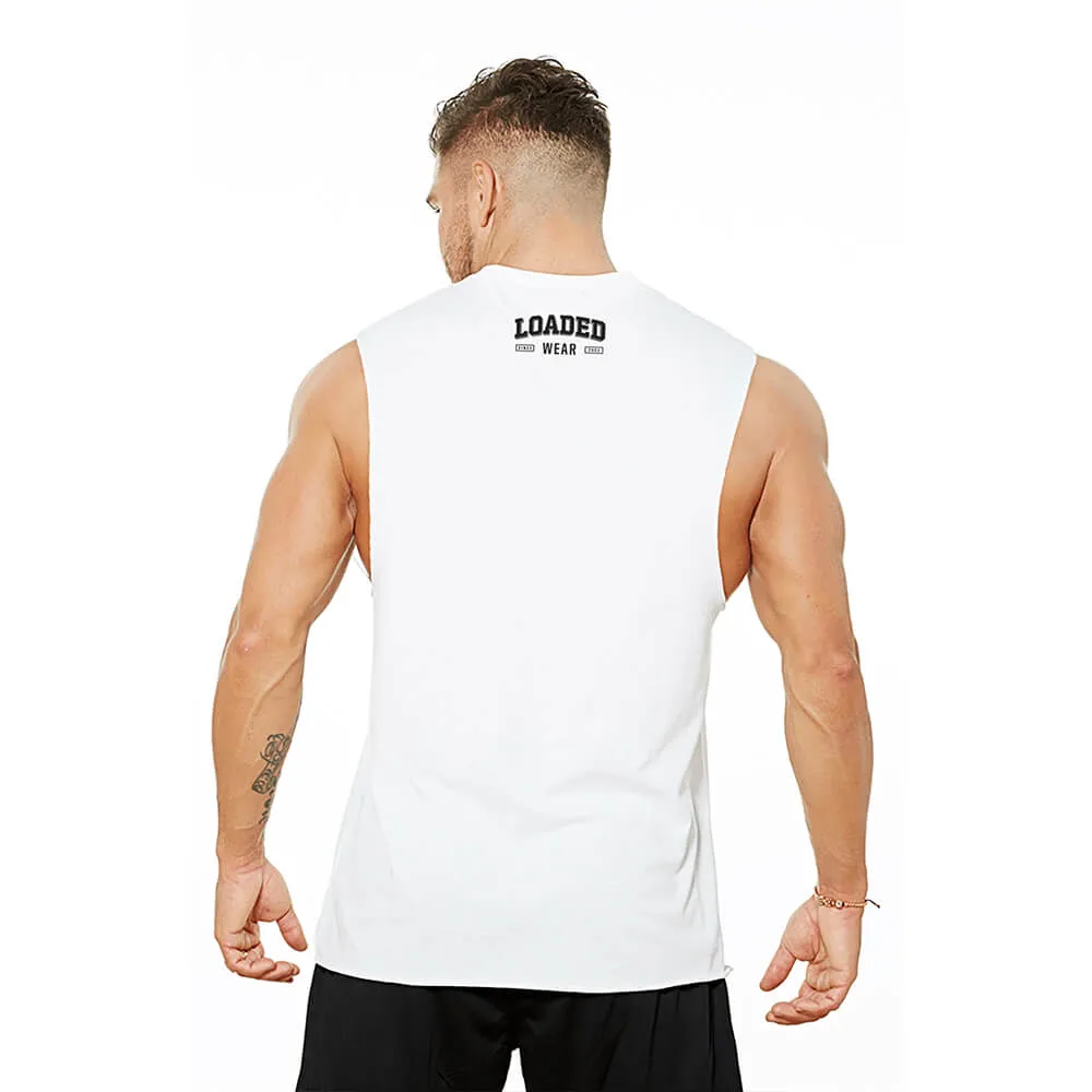 We Don't Give A Fuck SL Tee - White