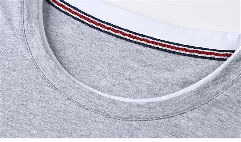 West Louis™ Summer O-Neck Short Sleeve T-Shirt