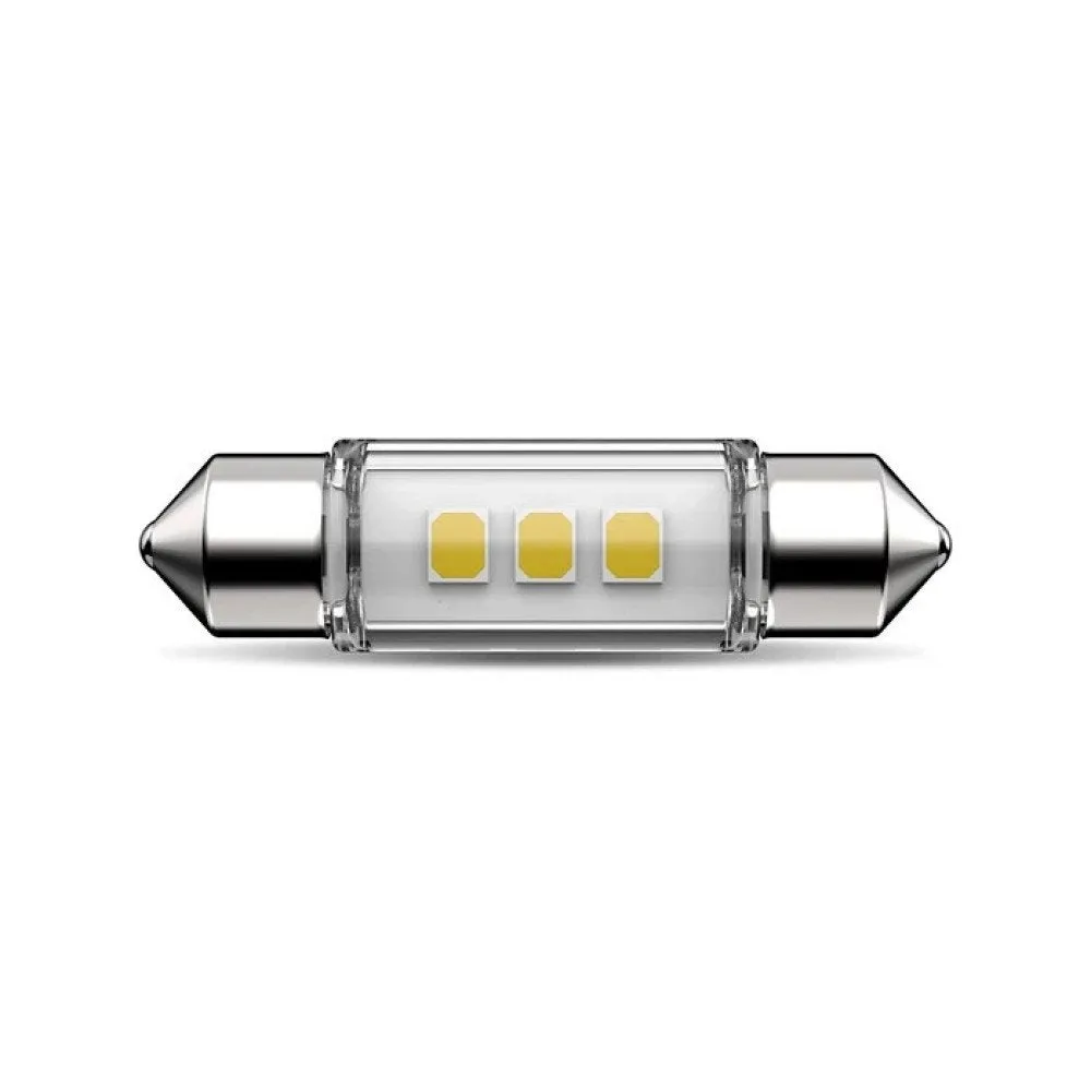 White LED Fest Bulb Philips Ultinon Pro6000, 12V, 38mm