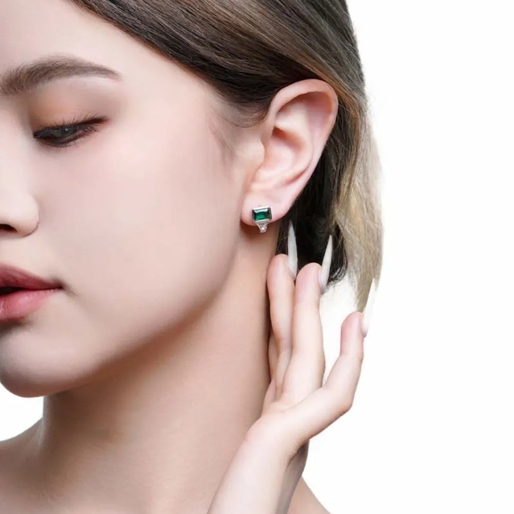 WIC | Elegant Emerald Earrings