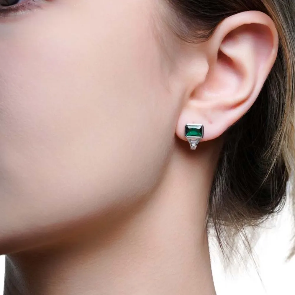 WIC | Elegant Emerald Earrings