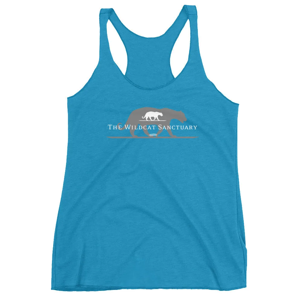 Wildcat Sanctuary Logo Women's Racerback Tank Top