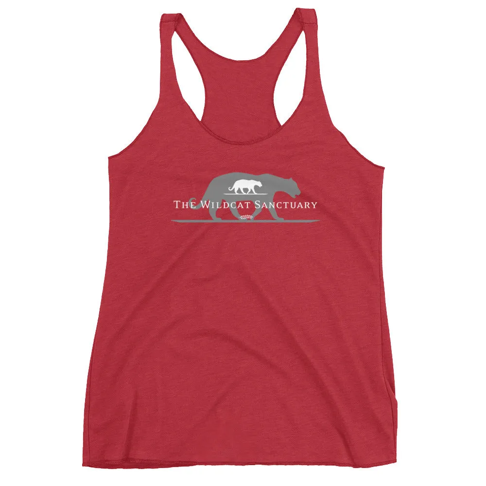 Wildcat Sanctuary Logo Women's Racerback Tank Top