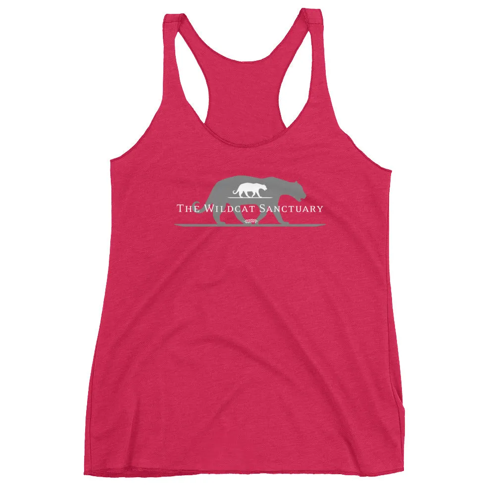 Wildcat Sanctuary Logo Women's Racerback Tank Top