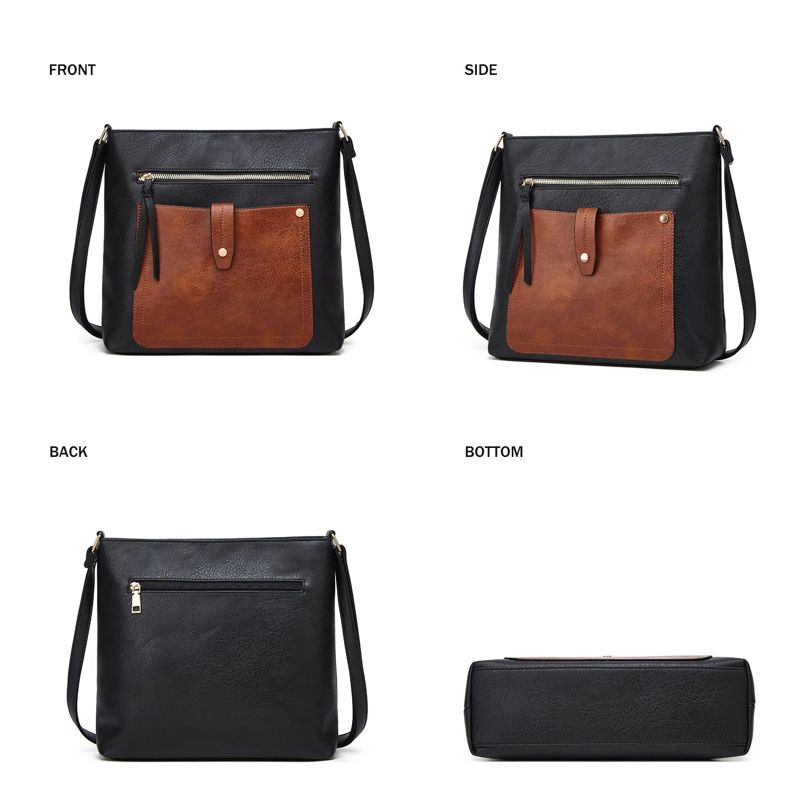 Women's Fashion Simple Large Capacity Totes Shoulder Bags