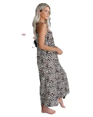 Women's Leopard Print  Jumpsuit