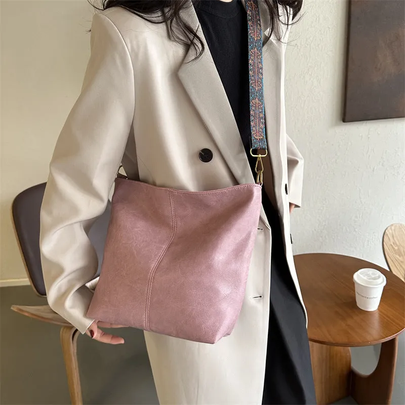 Women's Winter Large Capacity Totes Simple Fashion Crossbody Bags