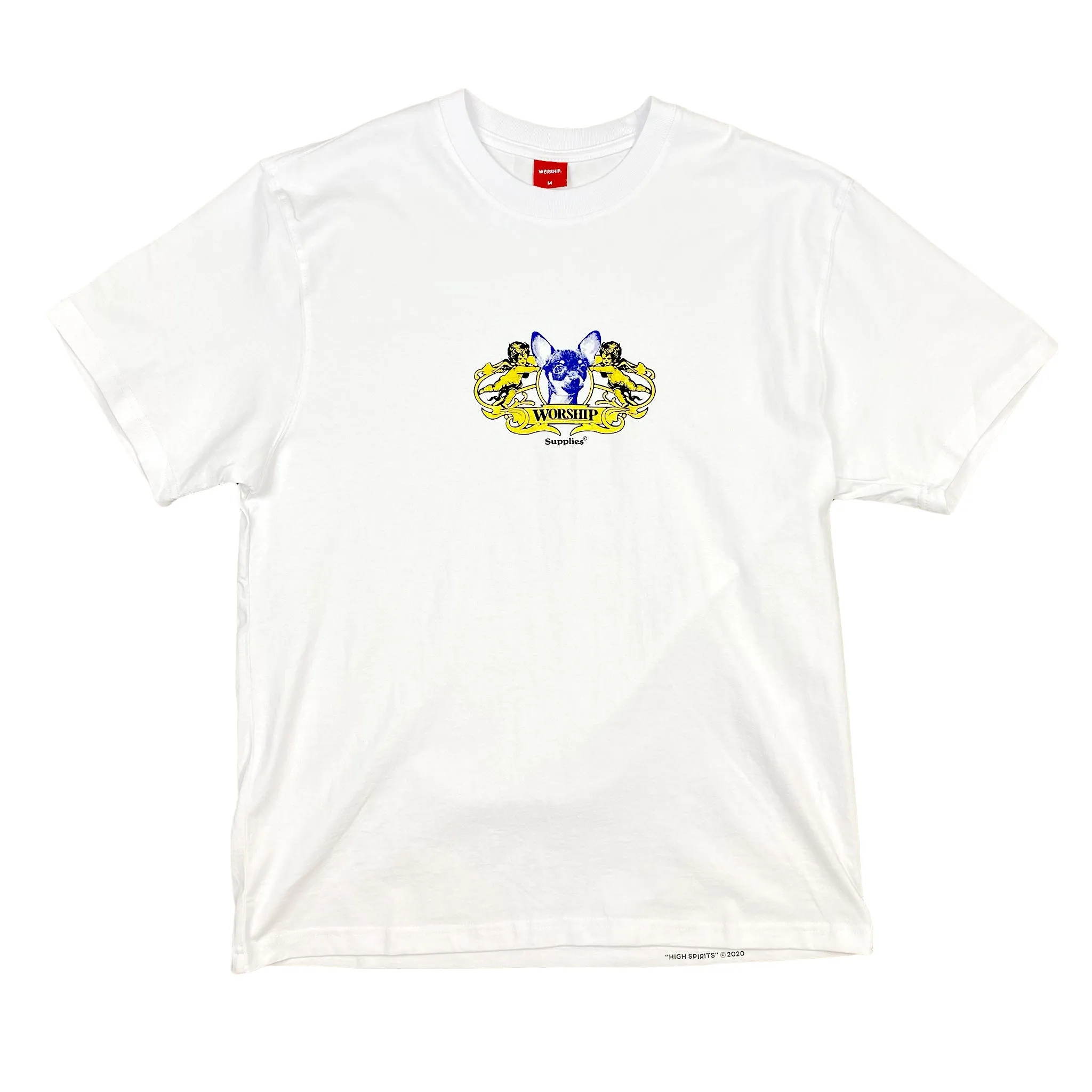 Worship Hank Tee White