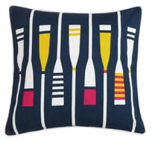 Yacht Club Printed Pillow