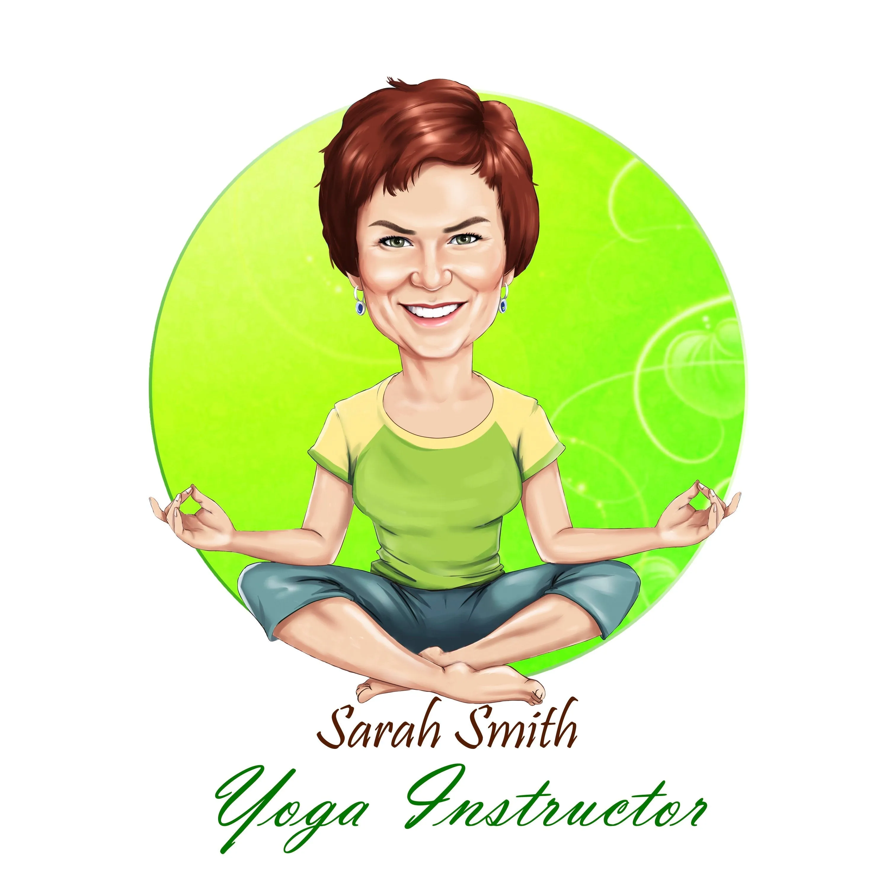 Yoga Instructor Logo