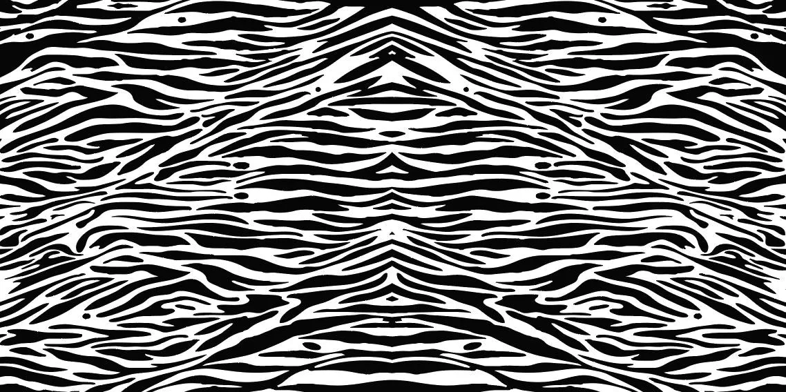 Zebra Stripes Printed Vinyl